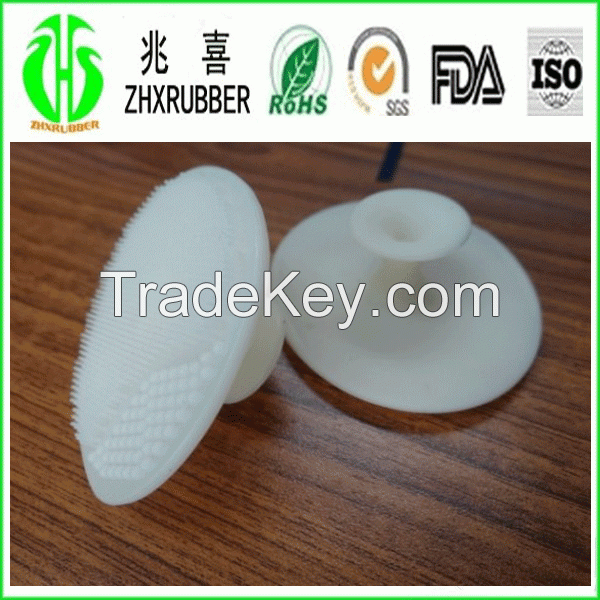 silicone wash  face cosmetic  brush  manufacturer in china