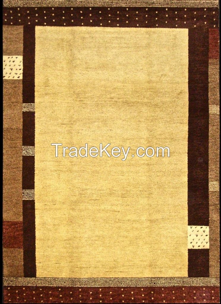 Hand knotted Gabbeh Carpet