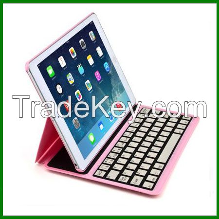Fashion low price leather tablet case with keyboard