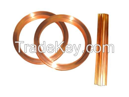 Copper Rotor End Rings and Bars used in large power Motor