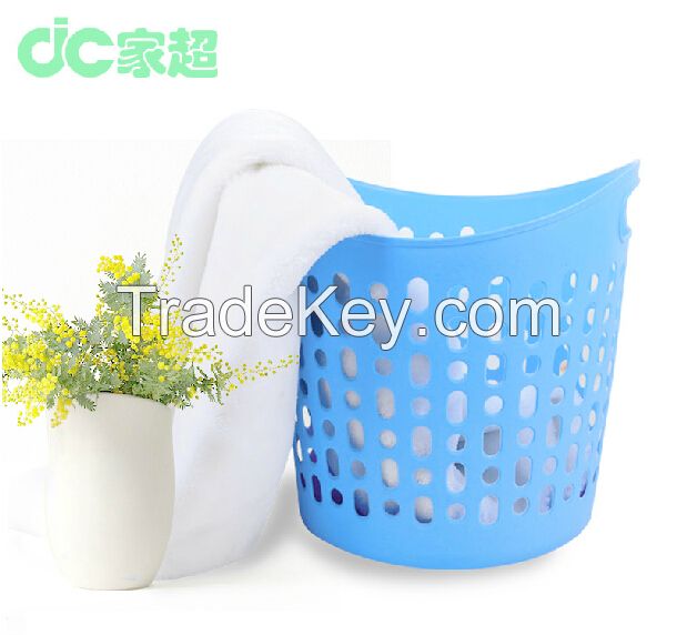 round laundry basket, plastic laundry basket washing laudry basket for storage