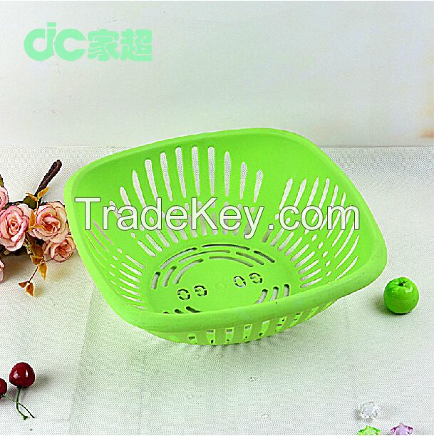 Unique Design Food Grade Plastic Basket Fruit Basket, Vegetable Washing Basket
