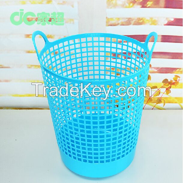 Hold for Dirty Clothes or Clean Clothes Big Volumn Household Necessary Round Plastic PP Laundry Basket