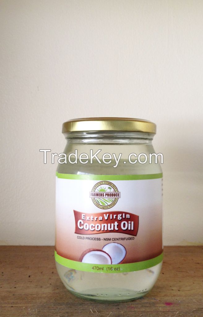 16oz (470ml) Virgin Coconut Oil Cold Press Philippines Manufacturer Factory