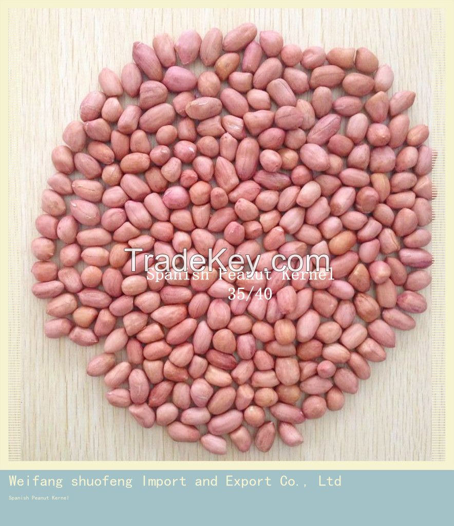 Chinese First Grade Spanish Peanut Kernels with competitive price