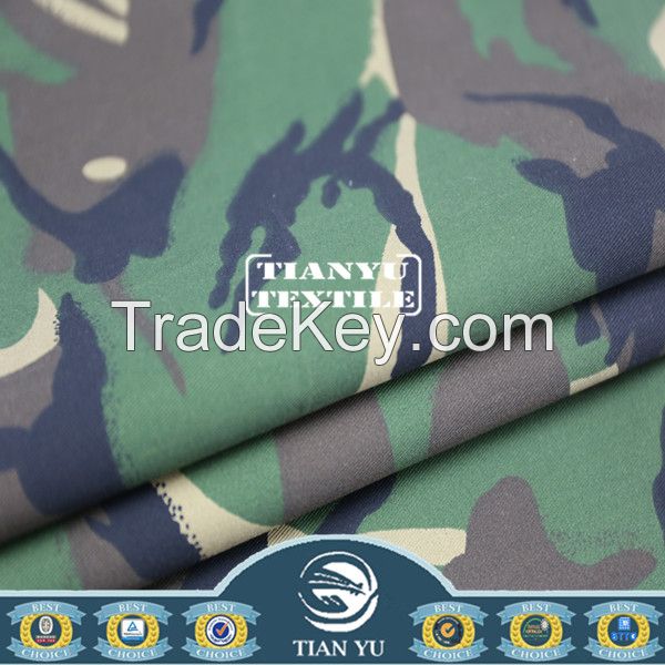 Polyester Cotton Camouflage Fabric for Army Hunting Uniform