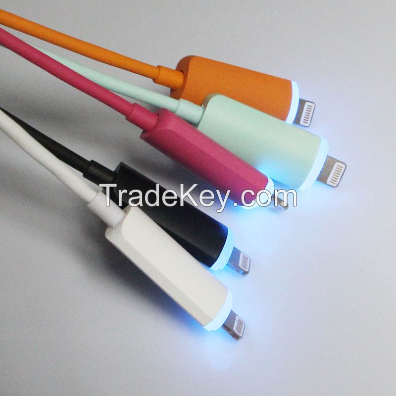 LED USB Cable For iphone 5