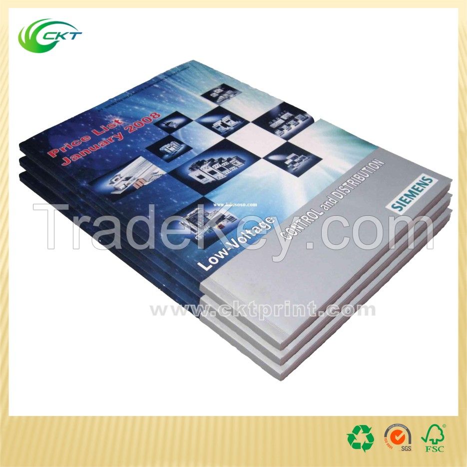 Cheap Leaflet Printing with Staple Bound (CKT- BK-398)
