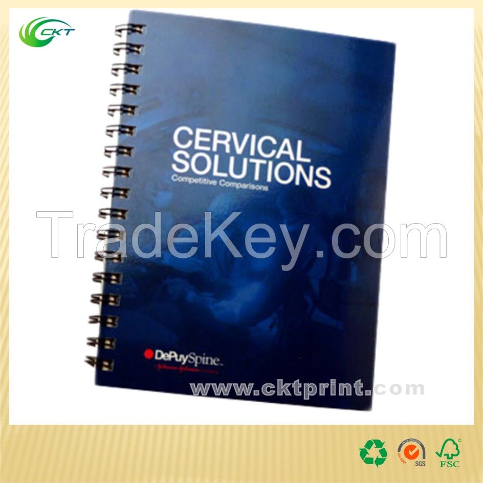 Customized Notebook Print with Spiral Binding (CKT- BK-386)