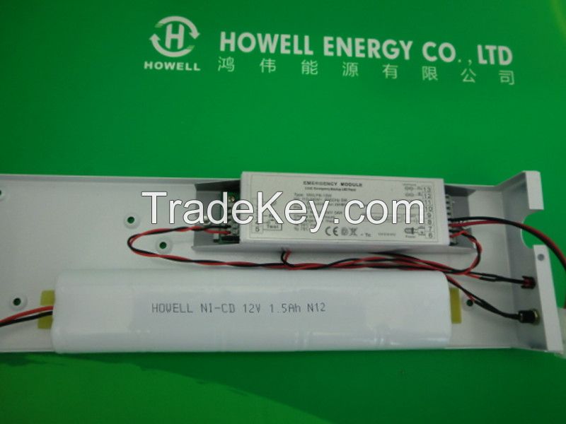 Emergency light kits for led fluorescent lamps/emergency light kits power pack