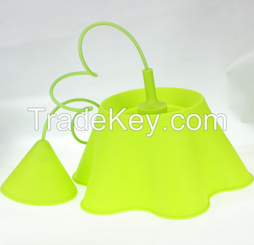 Colorful silicon pendant lamp made in china
