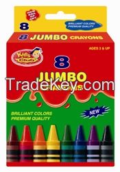 High Quality 8 Jumbo Crayons