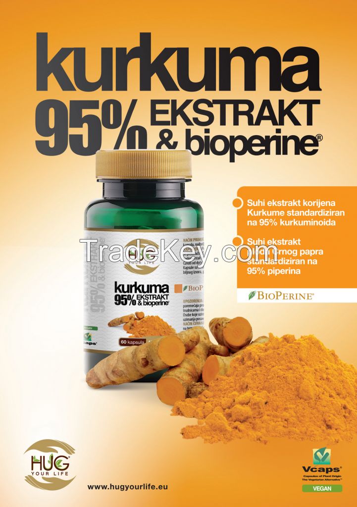 Kurkuma 95% extract & Bioperine