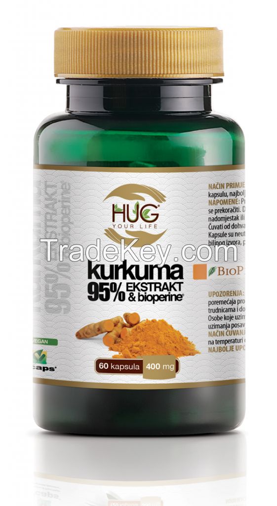 Kurkuma 95% extract & Bioperine