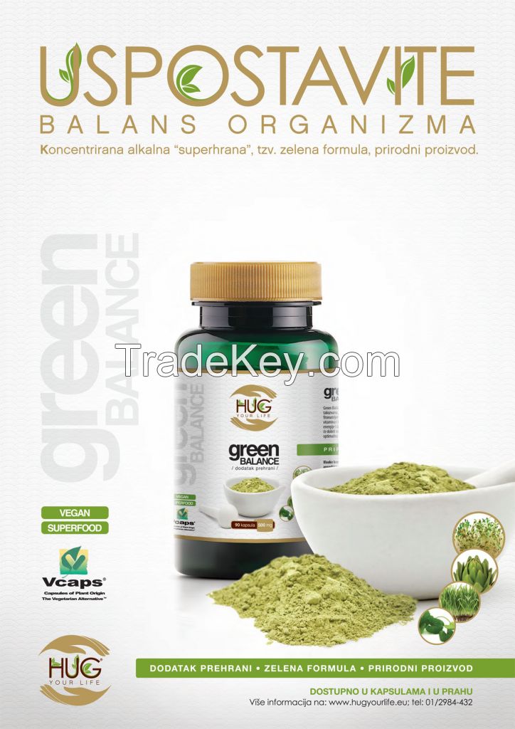 Green Balance capsules or powder