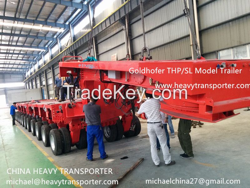 Modular Trailer-Hydraulic Multi Axle-Goldhofer-Nicolas MDED-Cometto-China Heavy Transporter