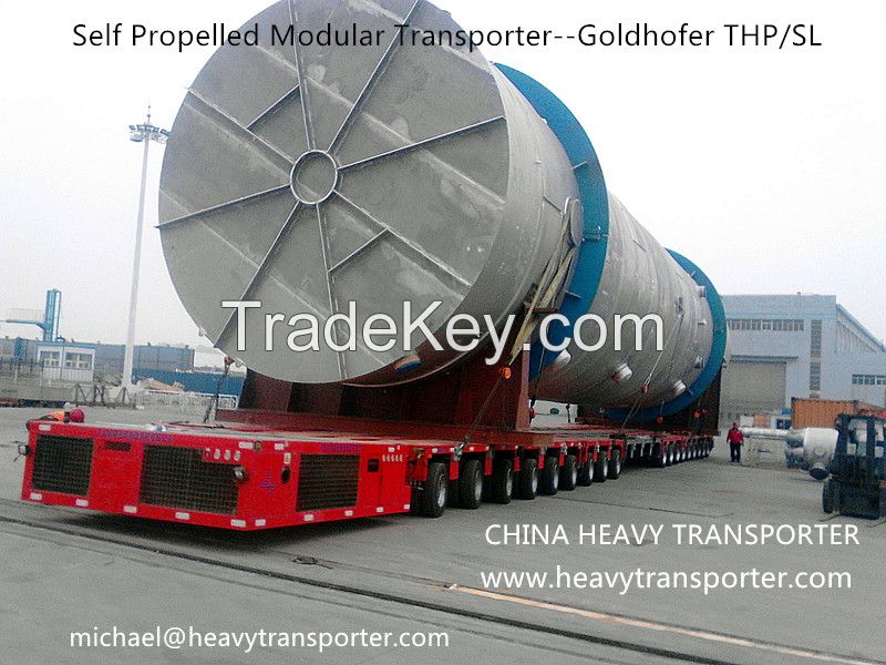 Self Propelled Modular Transporter-SPMT-Modular Trailer-Hydraulic Multi Axle-China Heavy Transporter