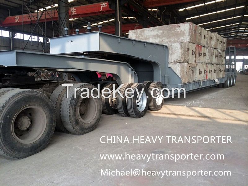 Mega Lowboy Trailer-Semi Trailer-Lowbed-China Heavy Transporter