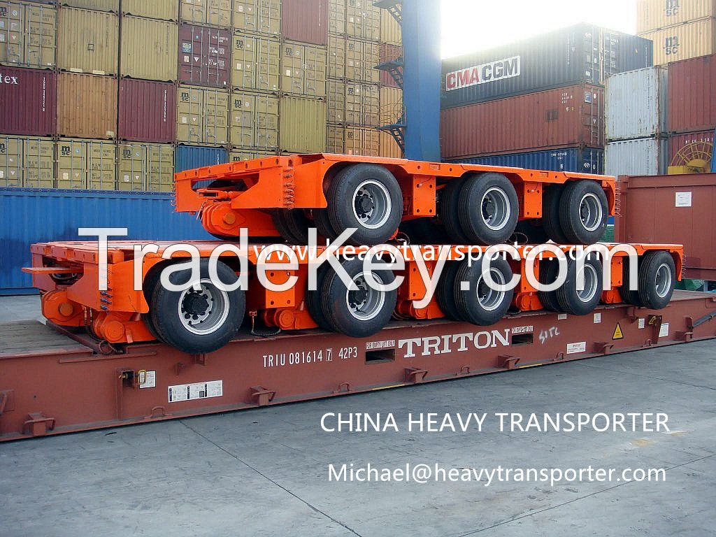 Modular Trailer-Hydraulic Multi Axle-Goldhofer-Nicolas MDED-Cometto-China Heavy Transporter