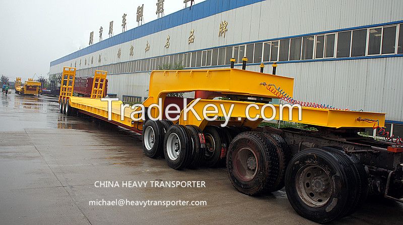 Mega Lowboy Trailer-Semi Trailer-Lowbed-China Heavy Transporter