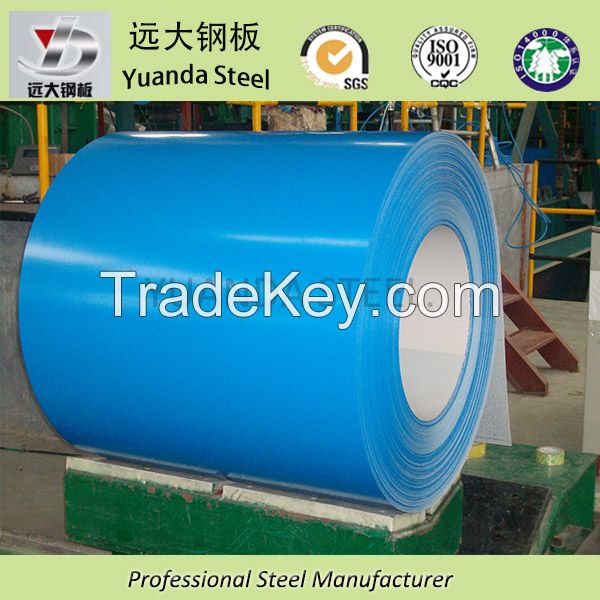 Prepainted galvanized steel in coil