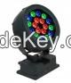 Popular Design Colorful RGB ChangeLED Round Square Project Light