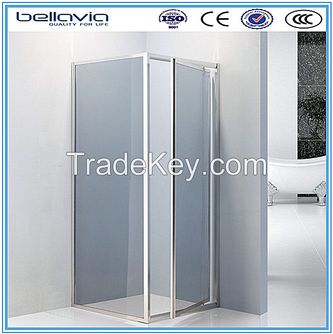 pivot shower enclosure/simple shower room made in Chineses factory