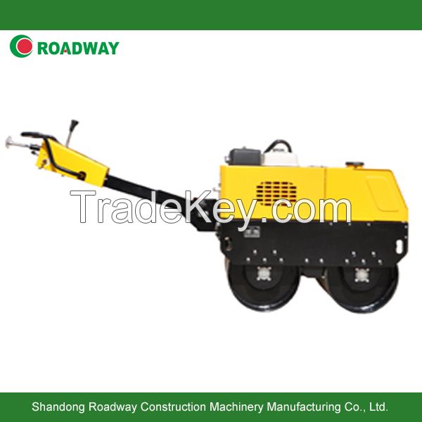 walk behind double drum vibratory roller