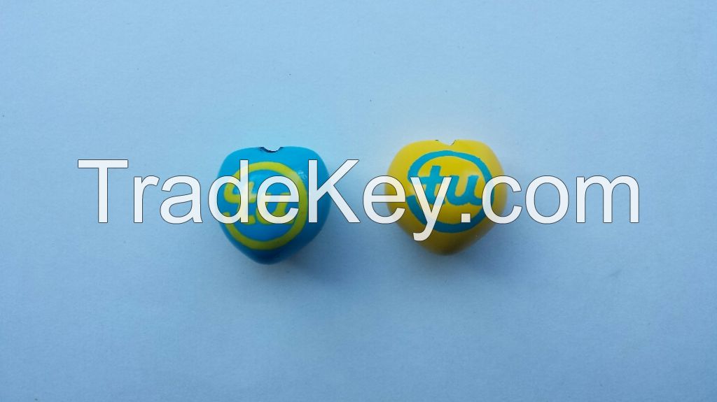 Printed Kukui Nut Beads