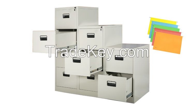 Metal, high quality cold-rold steel plate Material and Filing Cabinet Specific Use2 3  4 drawers steel filing cabinet