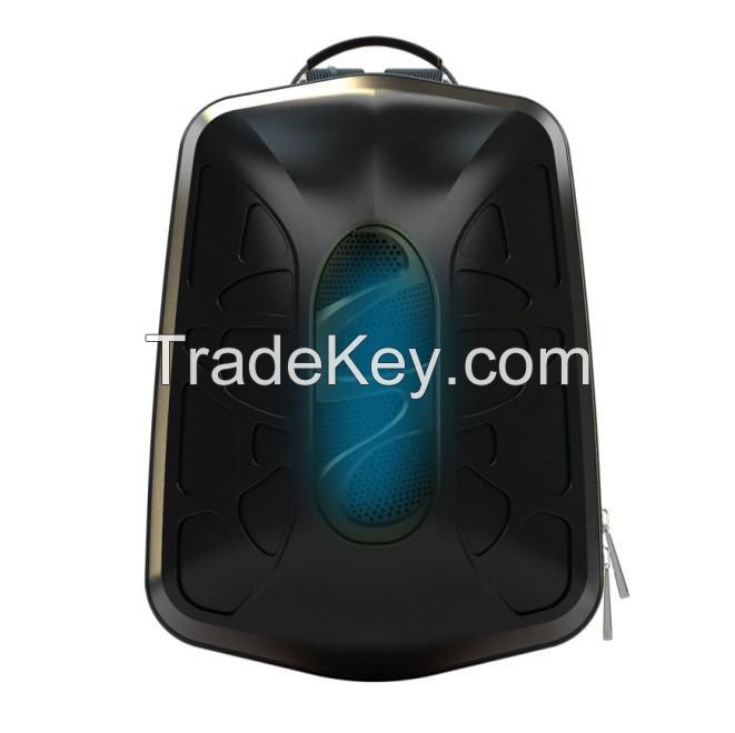 backpack bluetooth speaker with 7 colorful light and power bank