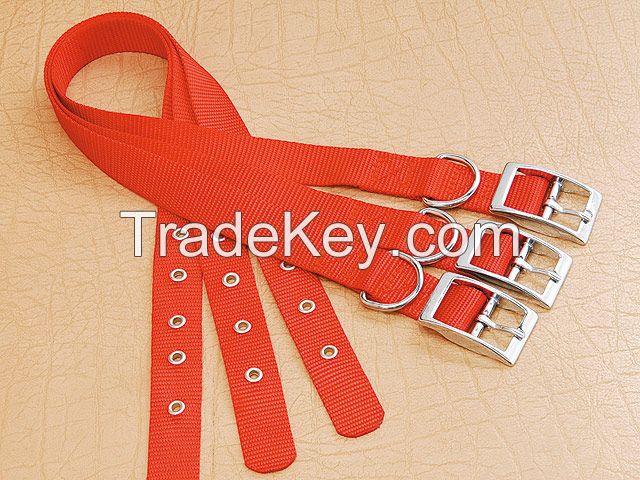 Plain nylon dog collar