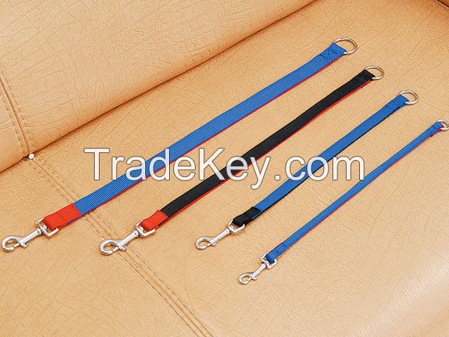 Dog leash  in double layer nylon material