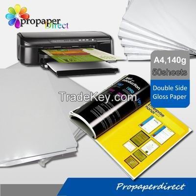 140g/160g/220g/250g/300g double side glossy photo paper