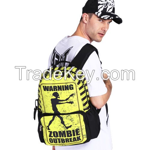 Bistar Galaxy fashion trendy zombie style backpack waterproof polyester school bag BBP117