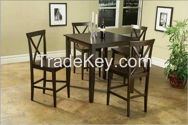 Solid Rubber Dining Set