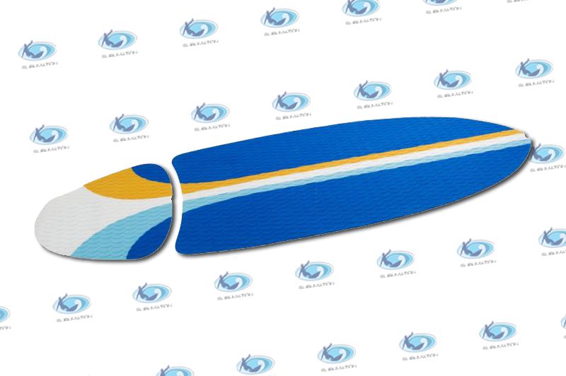 Wholesale surfboard traction pad high quality eva surfing sup pad