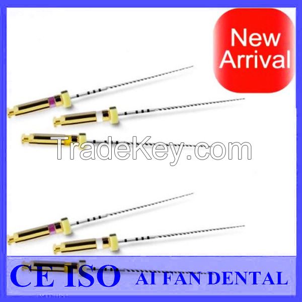 AiFan Dental Hot Sale 2015 New Products SX-F3 21mm 25mm Enginee and Hand Use Dental Files Dentsply Protaper