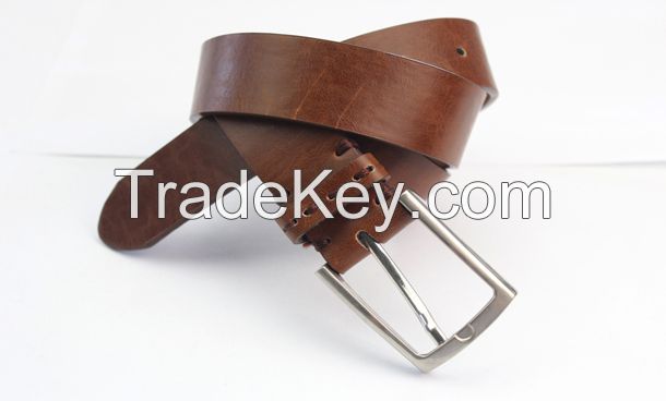 Split Leather Mens Belt