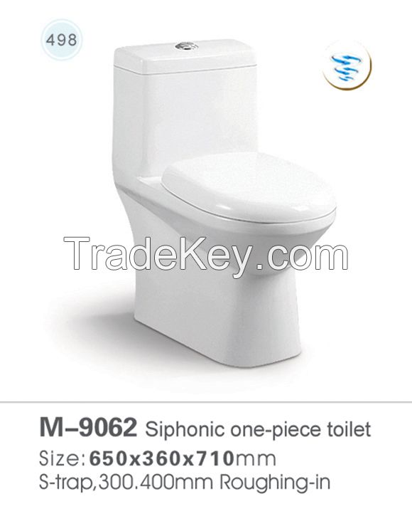 M-9062 chaozhou factory one piece toilet seats
