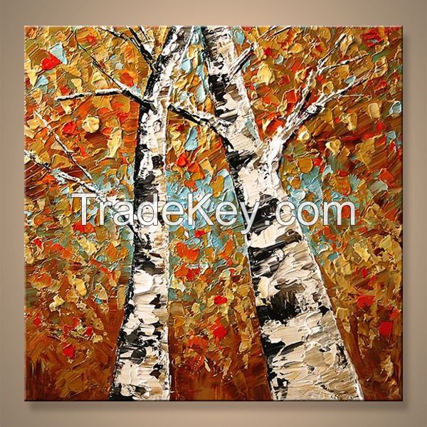 Abstract Oil Painting For Decor