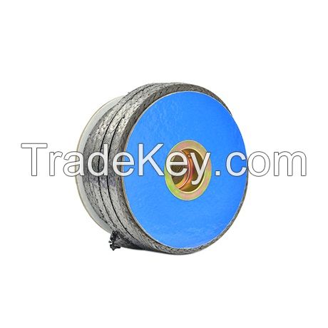 Inconel wire reinforced flexible graphite braided packing