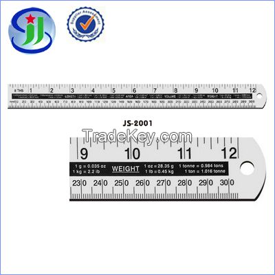 High Quality 12inch Aluminium Scales Straight Ruler