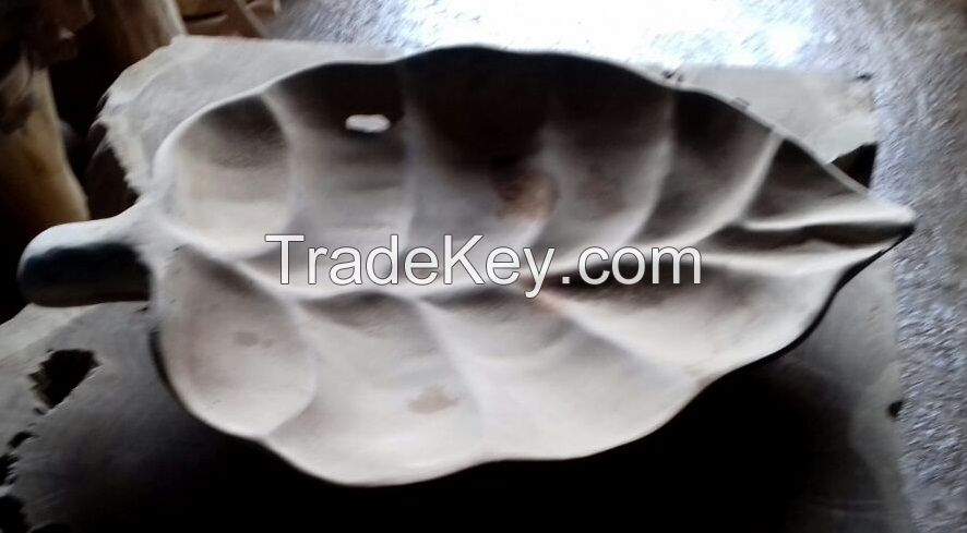 Teak Leaf Fruit/Display Bowl