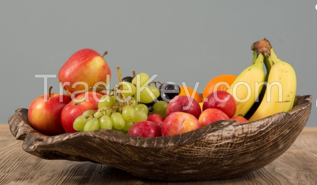 Reclaimed Sonokeling Root Wood Bowl