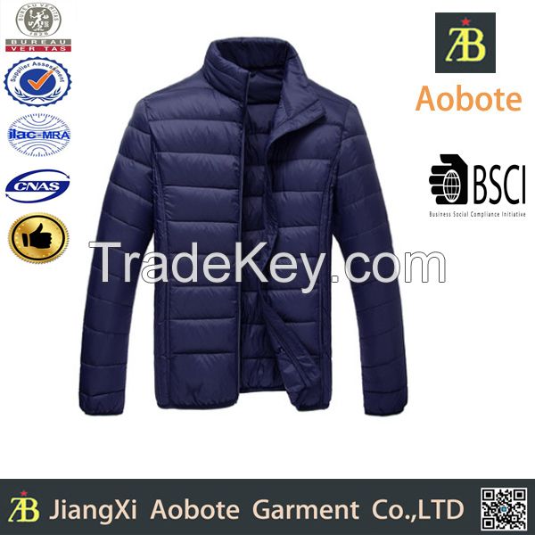 2015 new fashion customized outdoor man down jacket