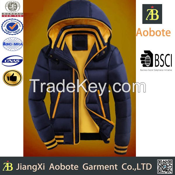 2015 new fashion customized outdoor man down jacket