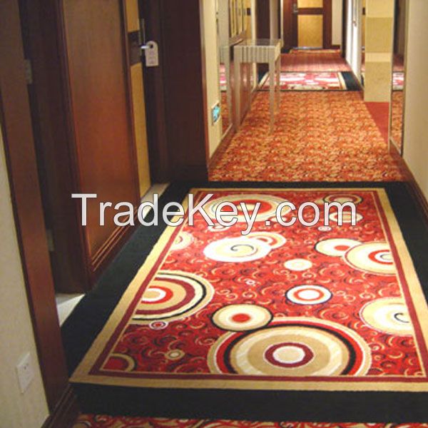Luxury Hand made carpet for hotel corridors