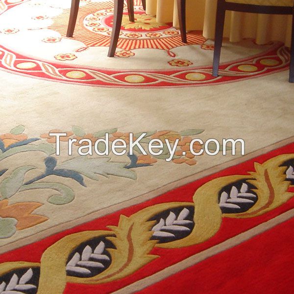 High grade customized hand made carpet