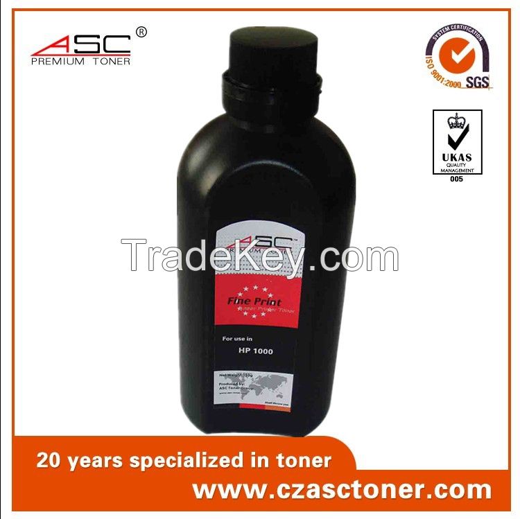 sale  suppliy!!!!!black toner powder /toner cartridge for refiied hp